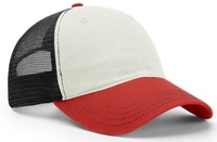 Image Richardson Tri-Colored Garment Washed Trucker Mesh