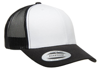 Image Yupoong 6 Panel Trucker White Front
