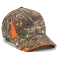 Image Outdoor 6 Panel Blaze Sandwich Visor Cap