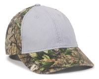 Image Outdoor 6 Panel Heavy Washed Low Crown Canvas Camo