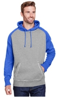 Image J America Adult Vintage Heather Pullover Hood