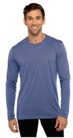 Image Next Level Mens Triblend Long-Sleeve Crew