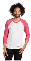 Image Next Level Unisex Triblend 3/4-Sleeve Raglan