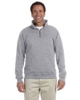 Image Jerzees Adult 9.5 oz. Super Sweats® NuBlend® Fleece Quarter-Zip Pullover