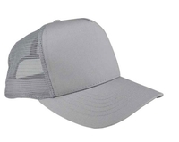 Image Mega 5 Panel Twill Front Mesh Back Trucker Cap