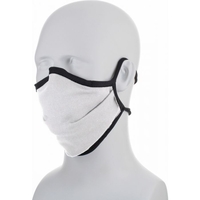 Image Reusable Moisture Wicking Anti Viral-Anti Bacterial Black Face Mask