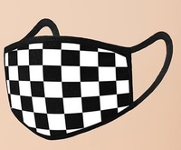 Image Washable Reusable Cotton/Spandex Checker (Pack of 10) $44.00=$4.40 each
