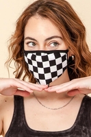 Image Washable Reusable Cotton/Spandex Checker (Pack of 10) $20.00=$2.00 each