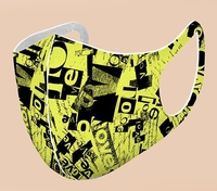 Image 3D Washable Reusable Premium Yellow Graphic (10 pack) $15.00=$1.50 each