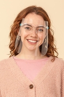 Image Protective Isolation Mask w/Glasses Washable Reusable (Pack of 10) $25.00=$2.50