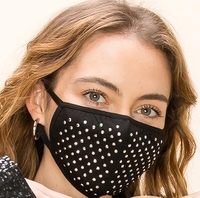 Image 2-Layer Bling Face Washable Reusable (Pack of 10) $48.00=$4.80 each