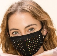 Image 2-Layer Bling Multi Face Washable Reusable (Pack of 10) $15.00=$1.50 each