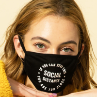 Image 3-Layer Social Distance Washable Reusable (Pack of 10) $15.00=$1.50 each