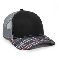 Image Outdoor Trucker Patterned Visor