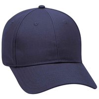 Image OTTO Cap 6 Panel Low Profile Brushed Cotton Blend Twill Baseball Cap