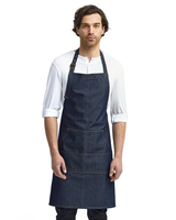 Image Alpha Broder Reprime Unisex Jean Stitched Denim Bib Apron