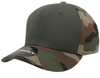 Image Decky 6 Panel Mid Profile Structured Camo Cap