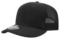 Image 6 Panel Mid Profile Structured Acrylic/Polyester Trucker