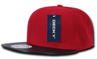 Image 6 Panel High Profile Structured Vinyl Snapback