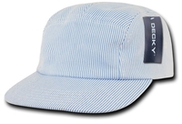 Image Decky 5 Panel Seersucker Racer Cap