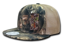 Image Decky Brand 6 Panel High Profile Structured Hybri-Cam Trucker