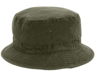 Image Cobra-Stone Washed Cotton Twill Bucket Elastic Band