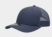 Image 6 Panel Low Profile Structured Cotton Trucker