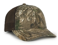 Image Outdoor Mesh Back W/Camo Flag Undervisor