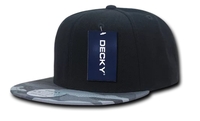 Image Decky Brand 6 Panel High Profile Structured Camo Bill Snapback