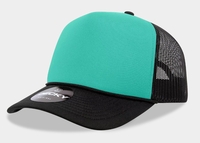 Image Decky Brand 5 Panel High Profile Structured Two Tone Foam Trucker