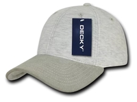 Image Decky Brand 6 Panel Low Profile Structured Jersey Knit Cap