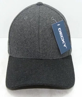 Image Decky Brand 6 Panel Low Profile Structured Melton Cap