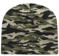 Image Kati America USA Made Vintage Tiger Camo Beanie