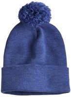 Image Sportsman Heathered Pom Pom Knit