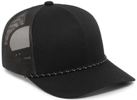 Image Pacific Aug Brand Trucker Snapback Braid Cap