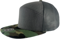 Image Zapped Signature Premium Seamless 6 Panel Camper Syle Mesh Back