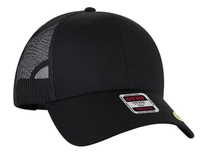 Image OTTO Cap 6 Panel Low Profile Mesh Back Trucker Hat 83-4