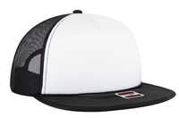 Image OTTO 5 Panel Foam Front Mesh Back Trucker Snapback Hat