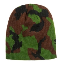 Image Decky Brand Camo Short Beanies FINAL SALE