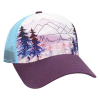 Image SS Locale 5 Panel Scenery Trucker Mesh